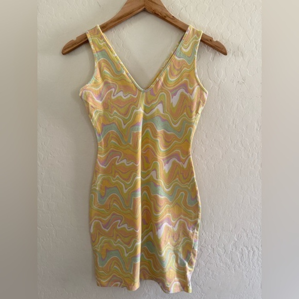 Vibrant Multicolor Sleeveless Dress